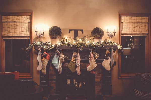 Stockings | Christmas Fireplace